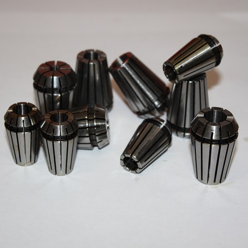 ER16 Collet Set, 10 Pieces, Three Eighth Inch High Precision, P/N C-38-10P 1 ER32 Collet Set, 10 Pieces