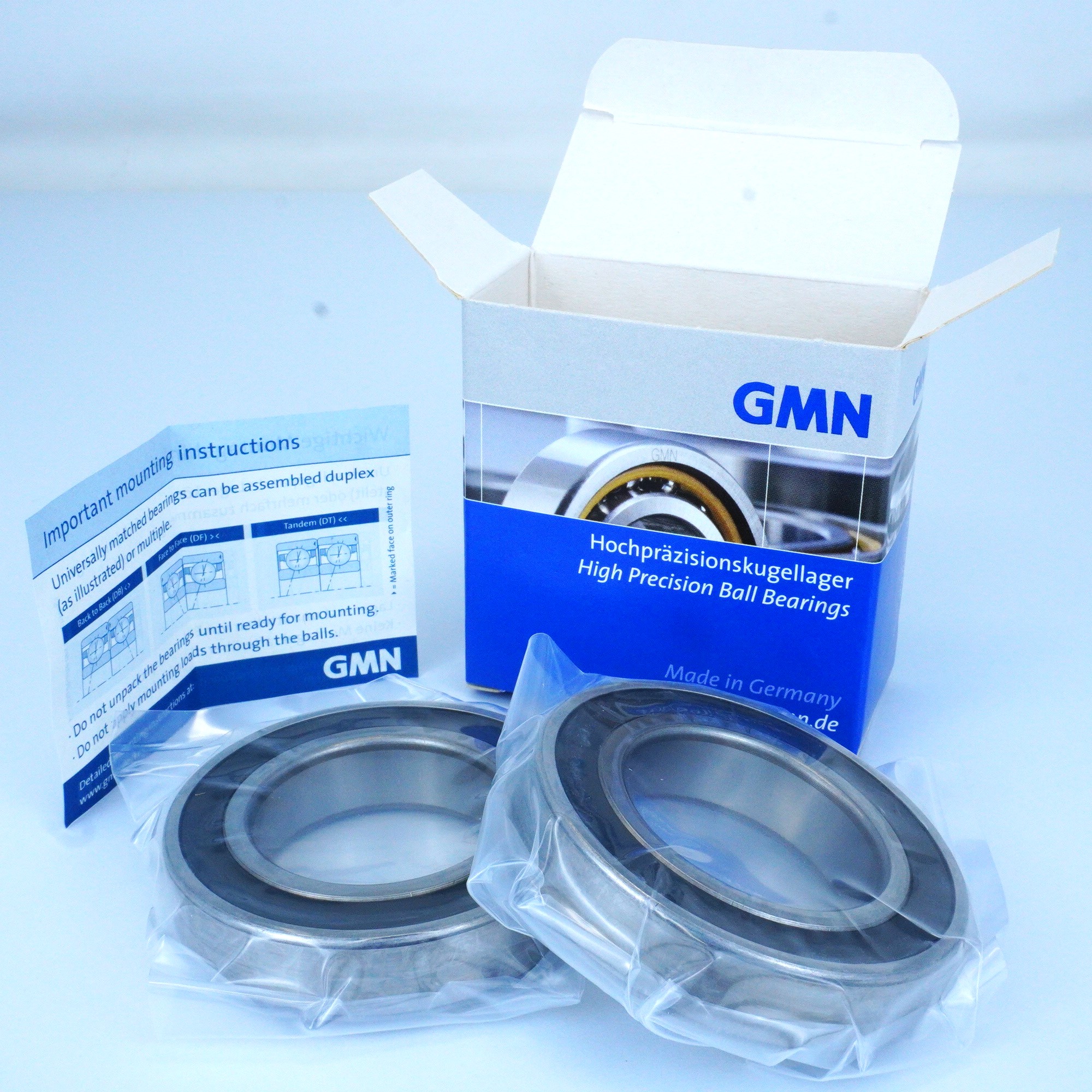 40mm Angular Contact Bearing, P/N HYKH6008-2RZ CTA P4+ DUL