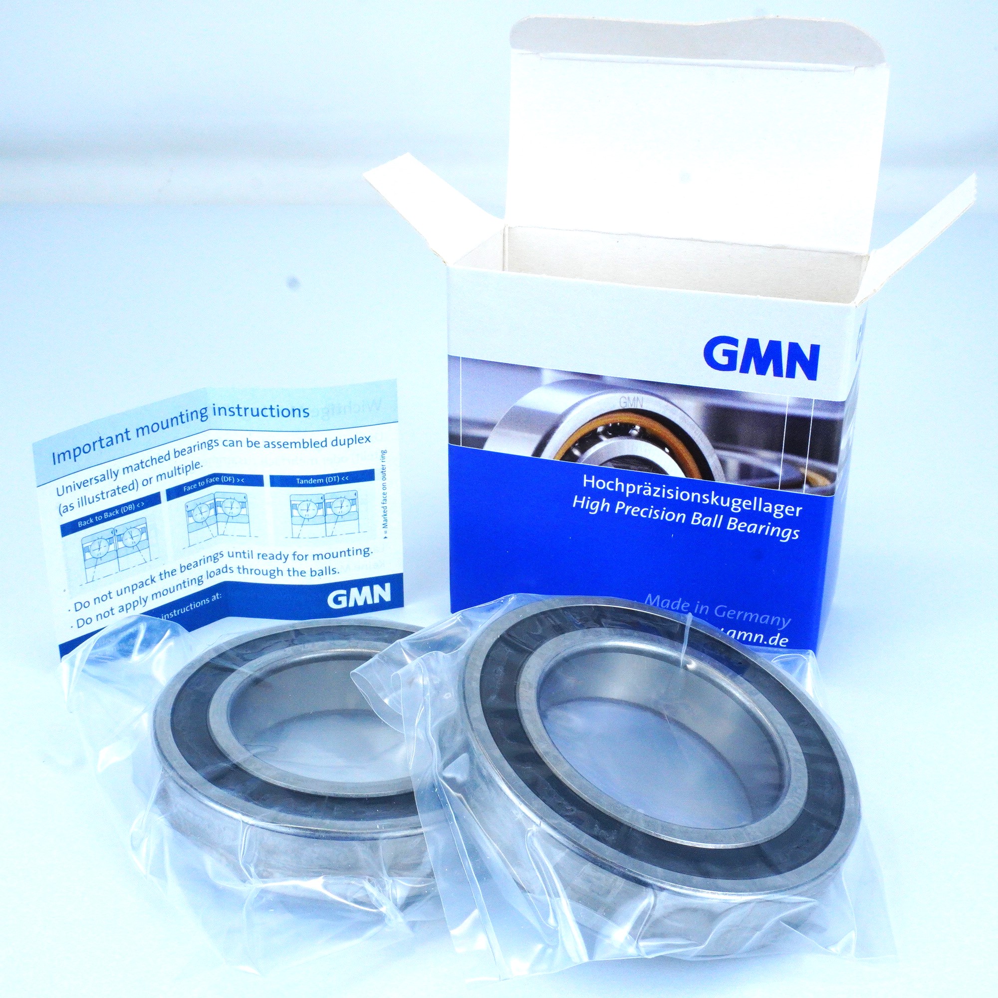 45mm Angular Contact Bearing, P/N HYKH6009-2RZ CTA P4+ DUL