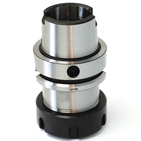 HSK 63A ER40 Short Style Tool Holder P/N H25-G-S